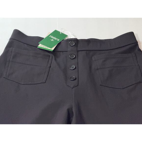 NWT Halara Wide Leg Black Pants, Size L - Picture 3 of 6